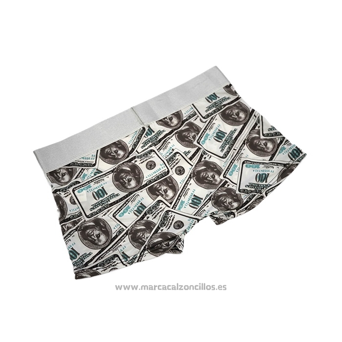 Boxer Calvin Klein Hombre Prints Colors Gris
